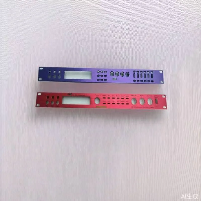 1U功放面板